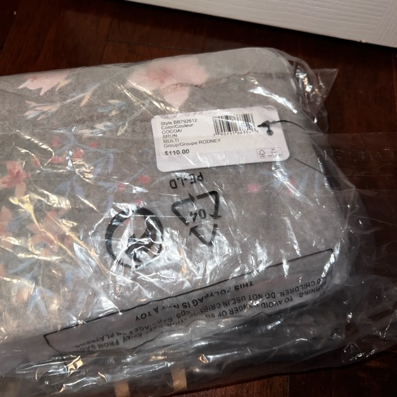 NWT GUESS Rodney Camera Crossbody Bag - Cocoa/Multi - Picture 5 of 8